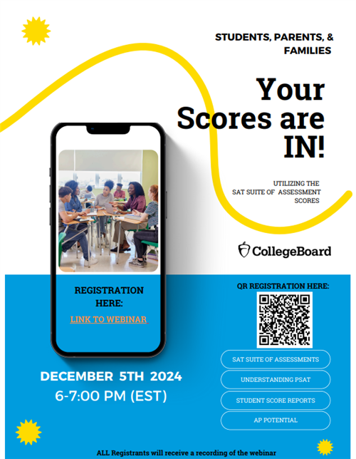 PSAT SCORE WEBINAR